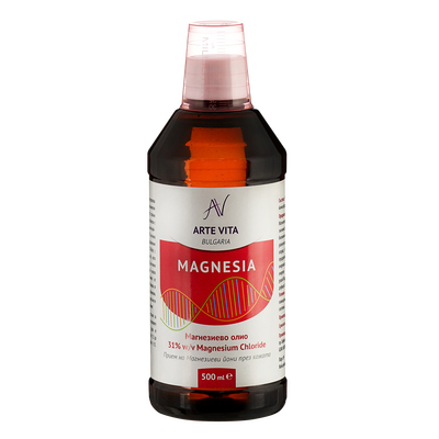 Регулира калциевия обмен и равновесието Магнезий – Калций
- Съдейства за предаване на нервните импулси
- Подпомага усвояването на енергията и обмяната на веществата
- Природен аналгетик