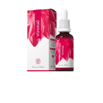 Хранителна добавка Виронал, екстрак, който поддържа имунната система, дихателните пътища, храносмилането и кожата